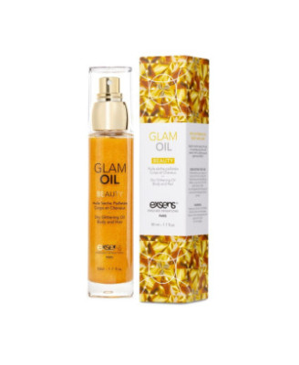 Huile sèche pailletée corps et cheveux 50ml 